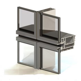 Artificial panel curtain wall