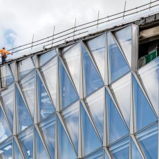 Physical performance test of building curtain wall