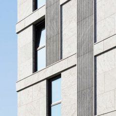 Stone curtain wall quality management